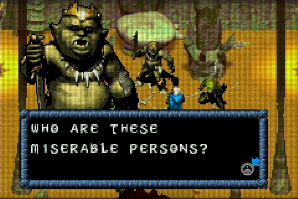 Meeting the goblin king