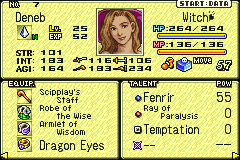 Deneb, Witch -- Hidden character