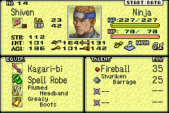 Shiven, Ninja -- Cybil's companion