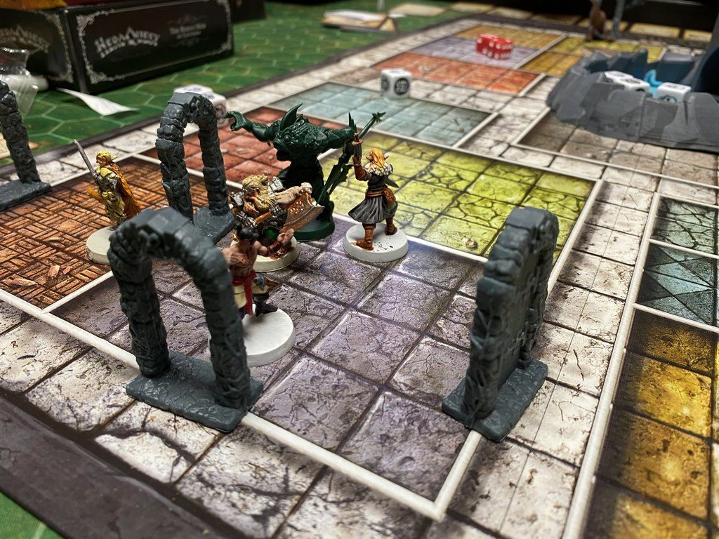 Fighting a wandering monster
