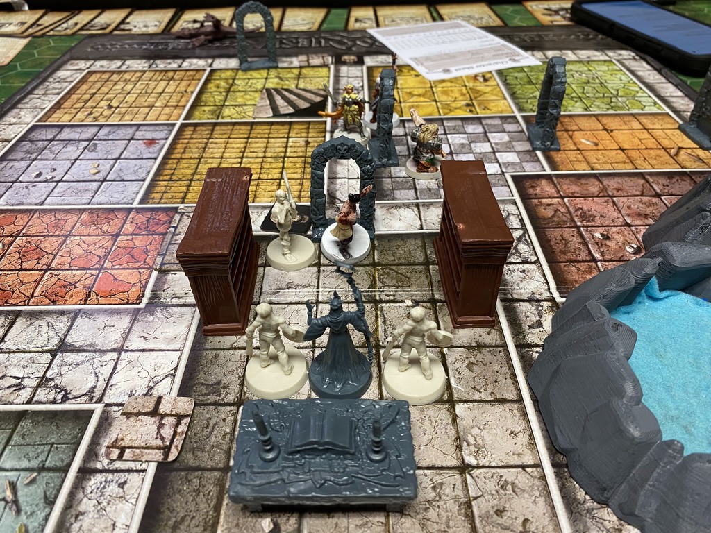 Monk takes on the evil wizard