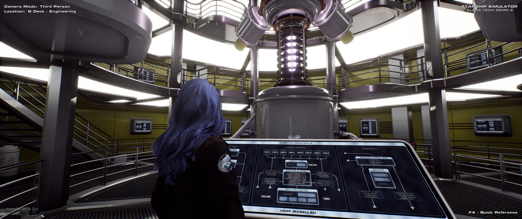 It was good to see the fusion reactor finally come to life.