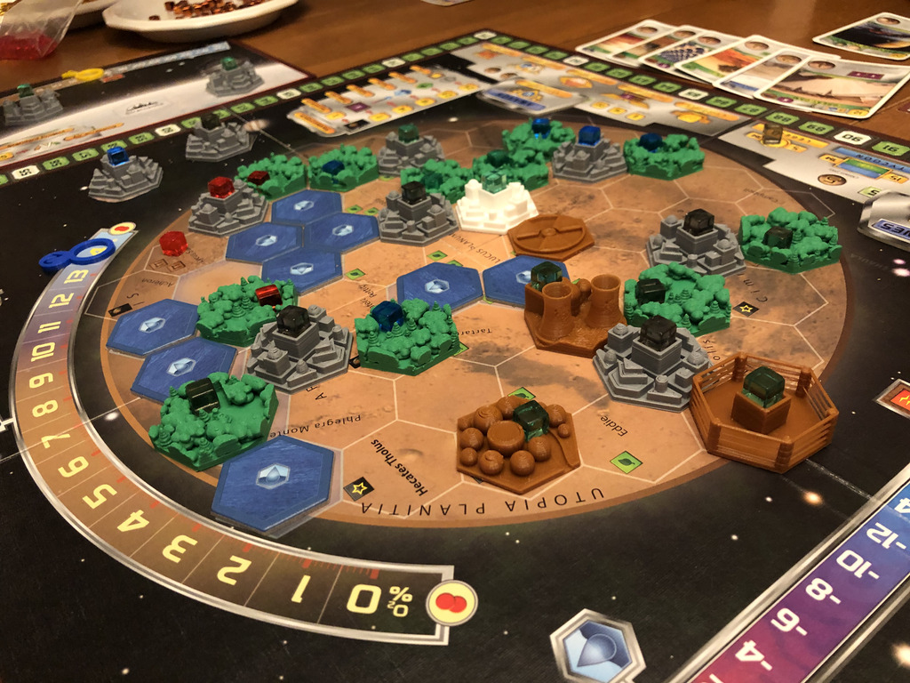 Terraforming Mars in play