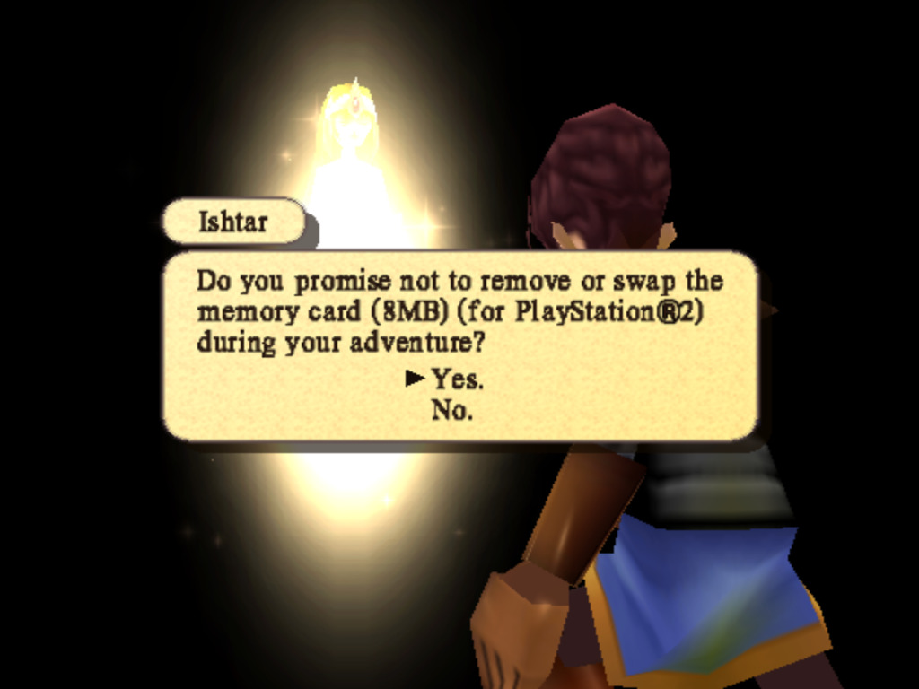 The Goddess Ishtar hates save scumming
