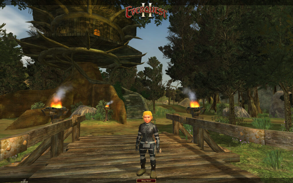 Character selection