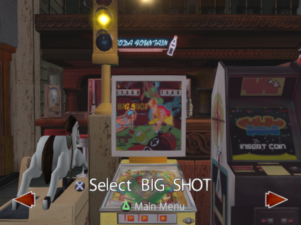 Big Shot is one of four classic tables