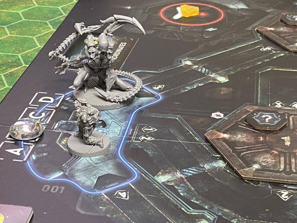 Captain trying to set the navigation controls while something interrupts