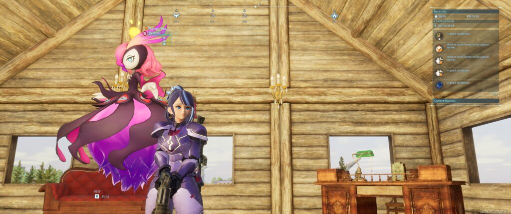 Inside my main base with Bellanoir Libero