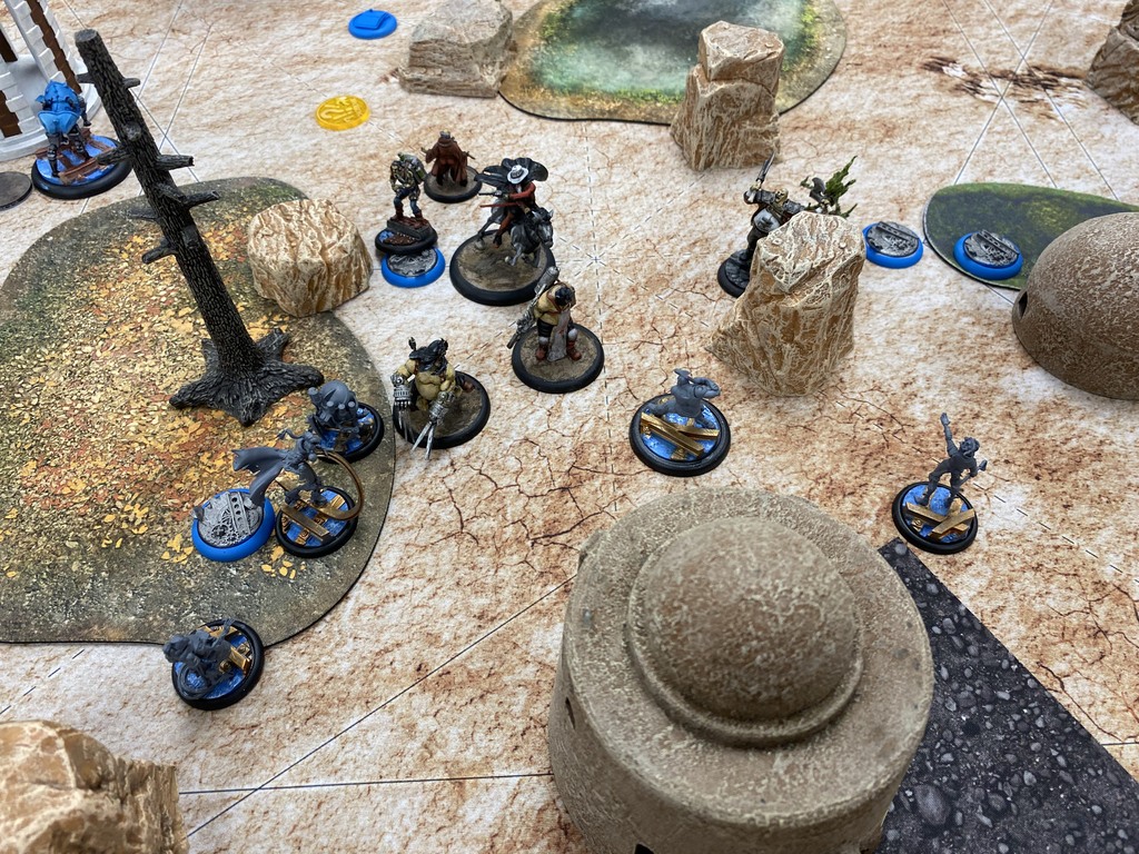 Toward the end. My models have the blue bases.