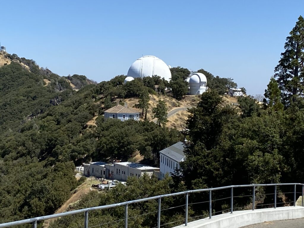 The southern domes of the Observatory