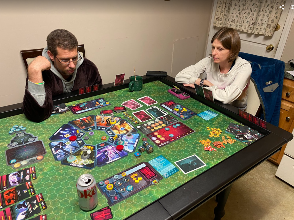 Playing the game with my kids