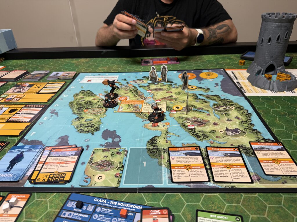 More of the game board