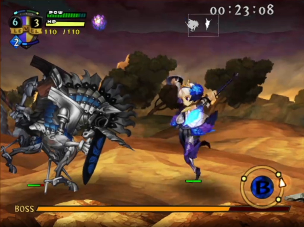 First boss fight