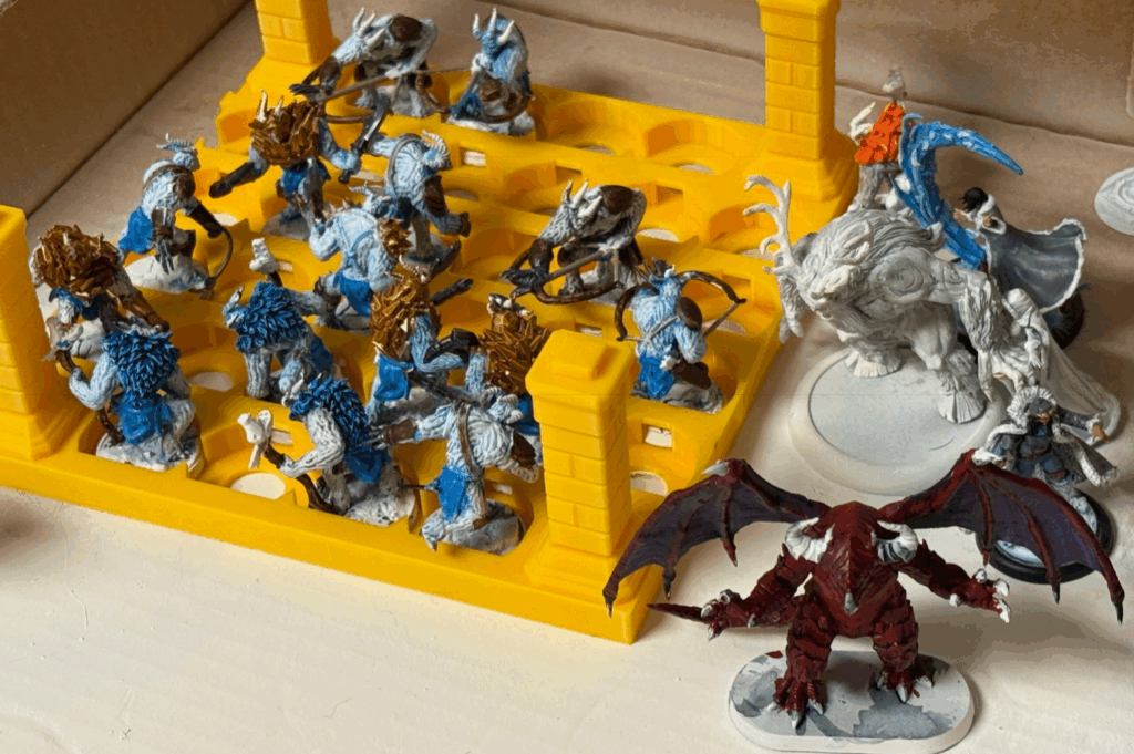 These minis aren't finished. Don't judge me!