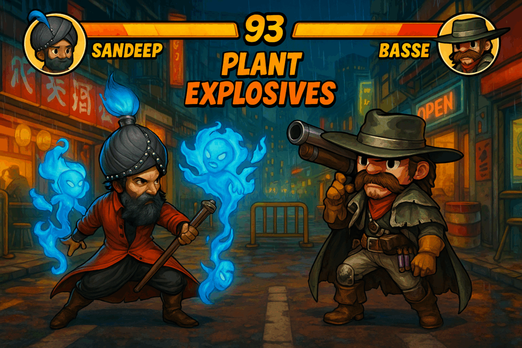 Sandeep vs Basse!