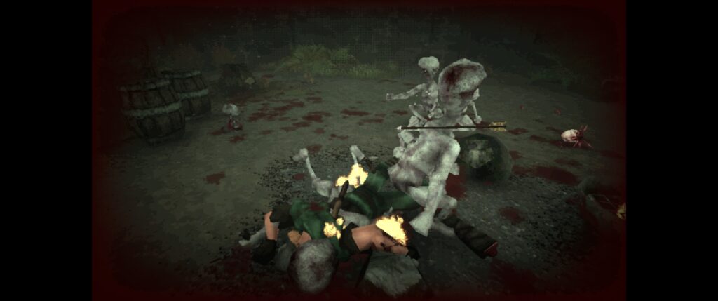 Sylvio was doing well, until he backed into the fire