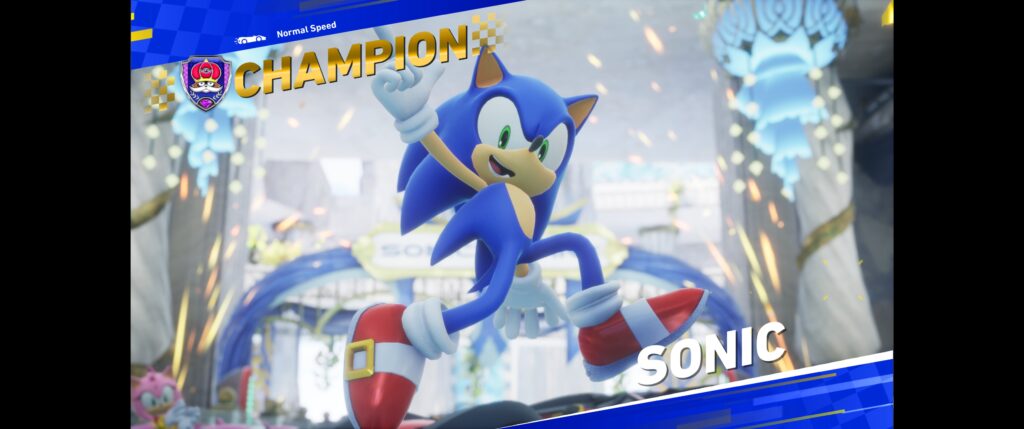 Sonic revealed to be the champion we always knew he was