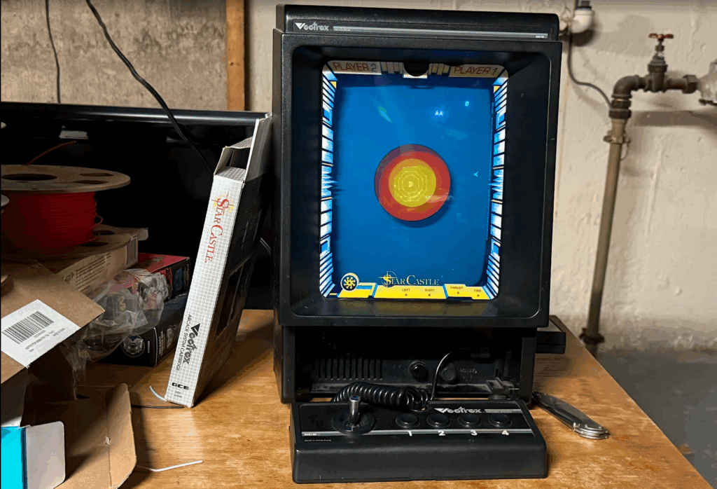 Vectrex lives in the cellar... for now