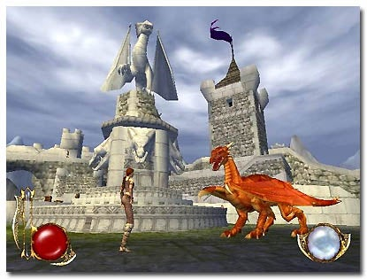Just a girl and her dragon