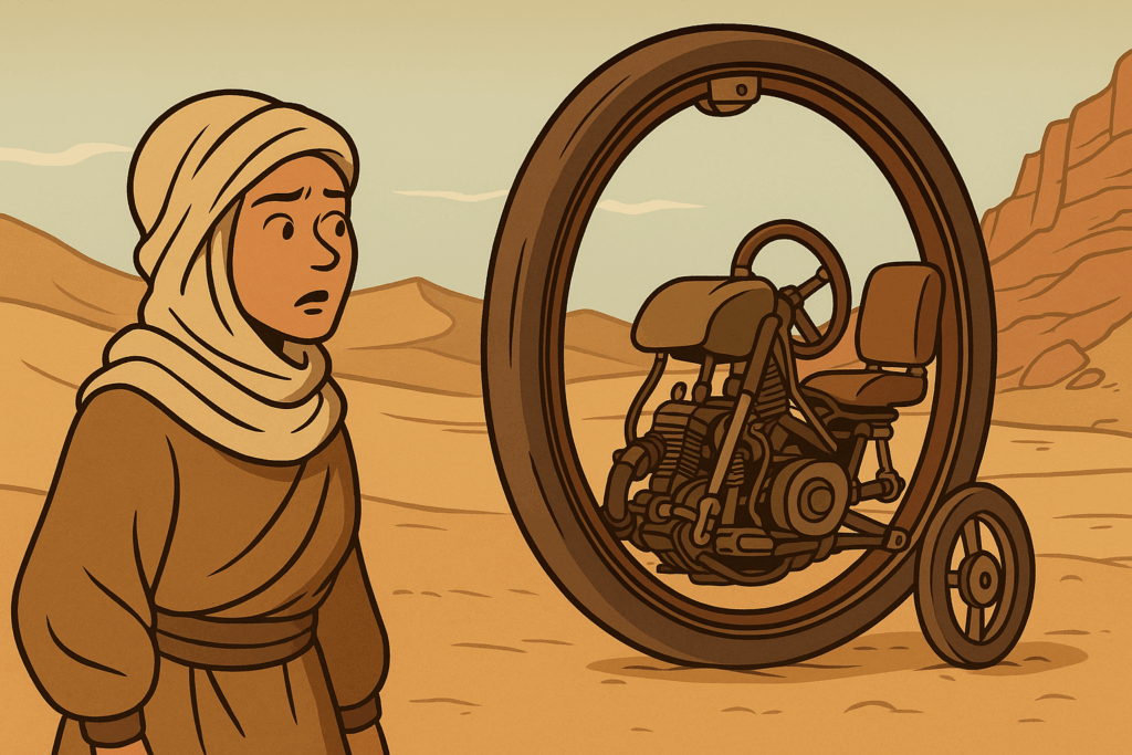 Why use one wheel when two wheel do trick?