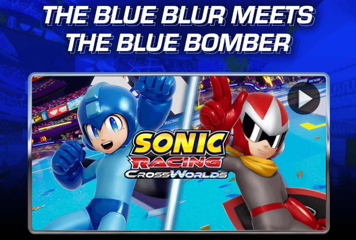 The Blue Blur Meets the Blue Bomber