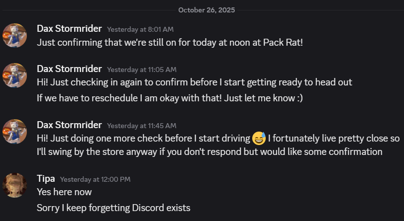 I guess I should have checked earlier