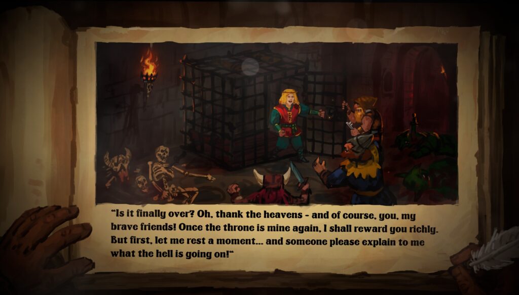 A cutscene