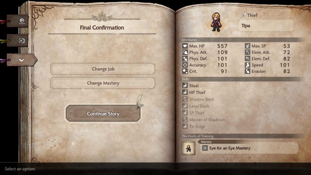 Octopath Traveler 0 lets you create your own character