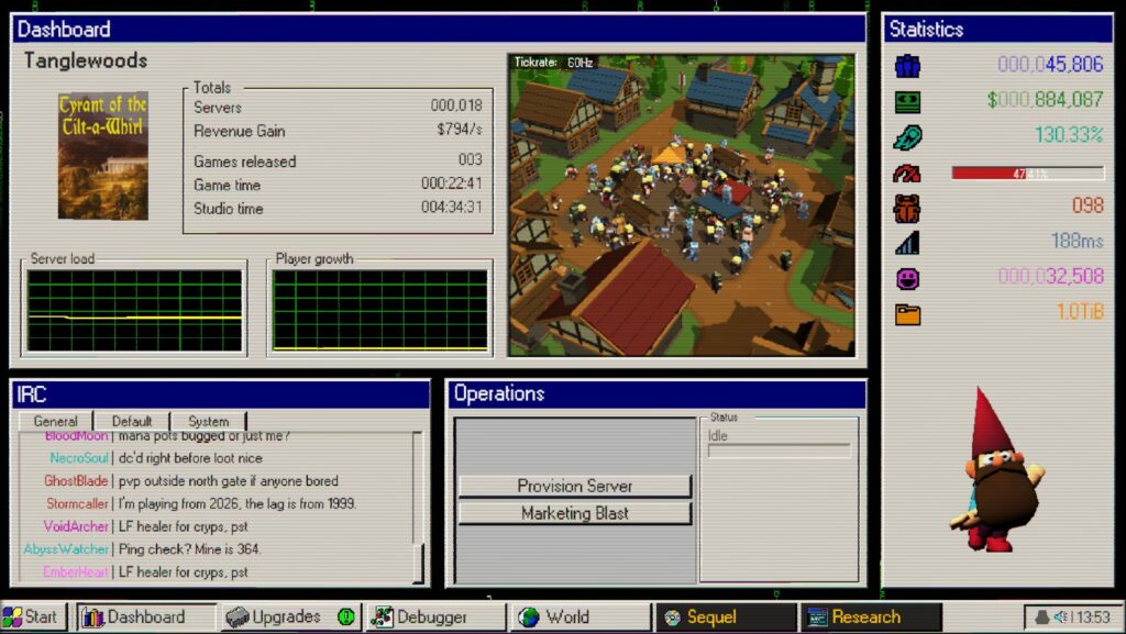Tyrant of the Tilt-a-Whirl was my fourth MMO