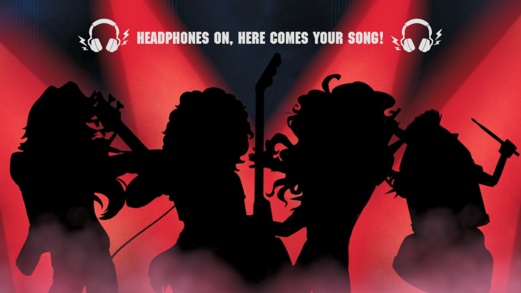 Headphones on, here comes your song!